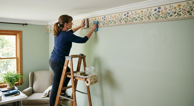 Hallway Wallpaper Installation in Kansas City, MO
