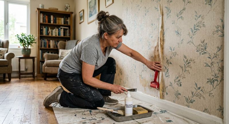 Wallpaper Seam Repair in Denver, CO