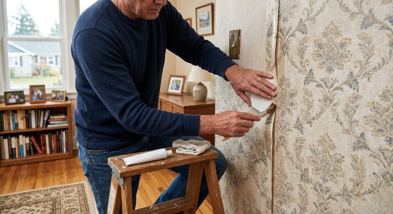 Wallpaper Seam Repair in Alpharetta, GA