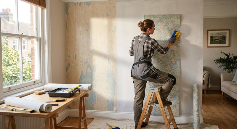 Commercial Wallpapering in Alpharetta, GA