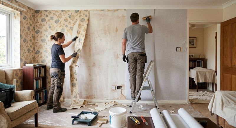 Commercial Wallpapering in Overland Park, KS