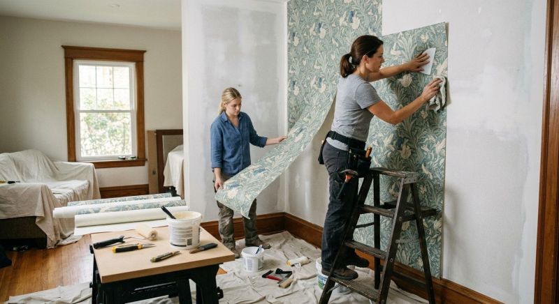 Kitchen Wallpaper Installation in Olathe, KS